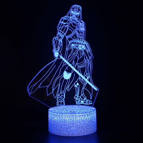 Stack - Veilleuse 3D - Lampe Tactile Enfant - 7 Couleurs - Télécommande - Image 2
