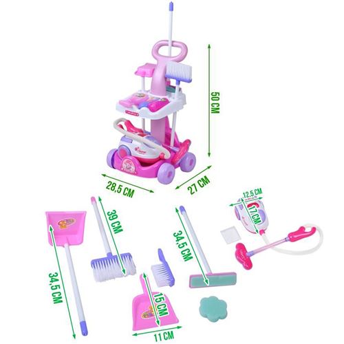 Chariot de ménage pour petite fille Clearance