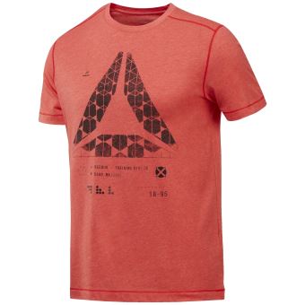 t shirt reebok rouge