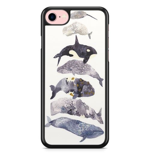 Coque Fifrelin pour iPhone XR Baleines Fish Poissons Ocean