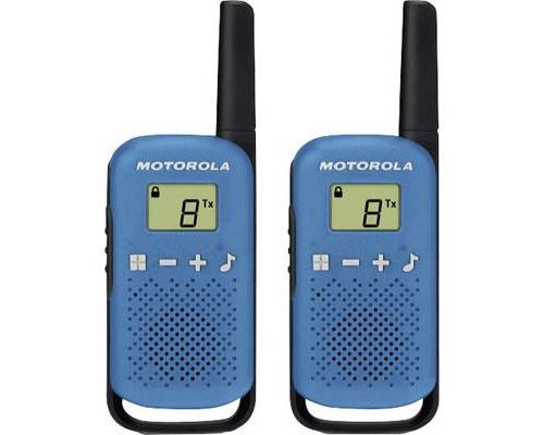 Motorola Solutions TALKABOUT T42 blau Talkie-walkie PMR jeu de 2