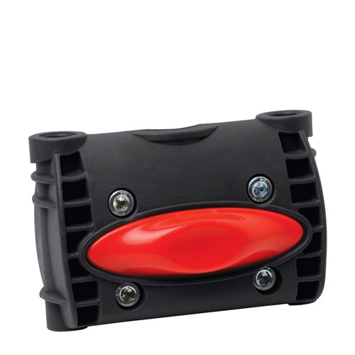 Polisport adaptateur de siège arrière 10 cm montage sur cadre noir