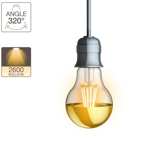 Ampoule LED A60- culot E27 - vintage