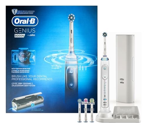 Oral-b toothbrush genius 9000n silver genius 9000n silber