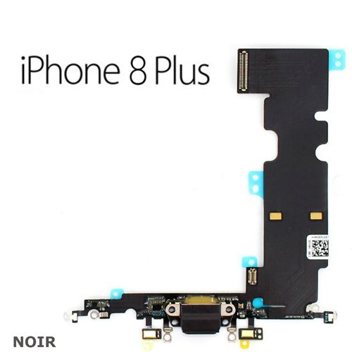 Kit de réparation du connecteur de charge et micro de l'iPhone 8 gris