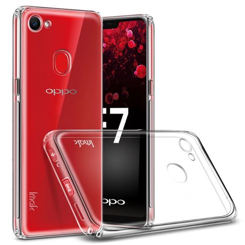 Coque en TPU anti-goutte transparent pour votre OPPO F7