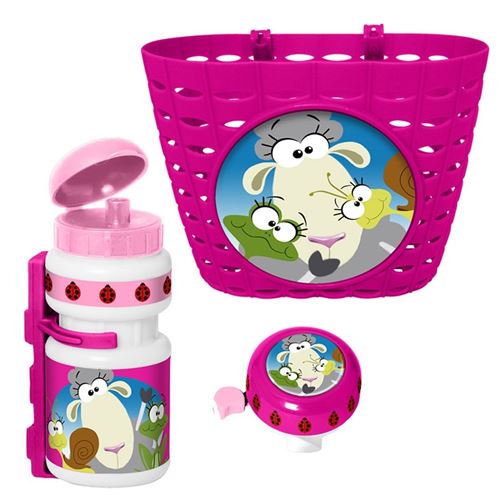 Stamp set d'accessoires Animals rose 3 pièces
