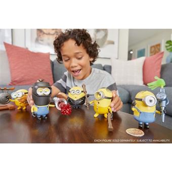 Figurine Action Minions Stuart et Main Collante 11 cm