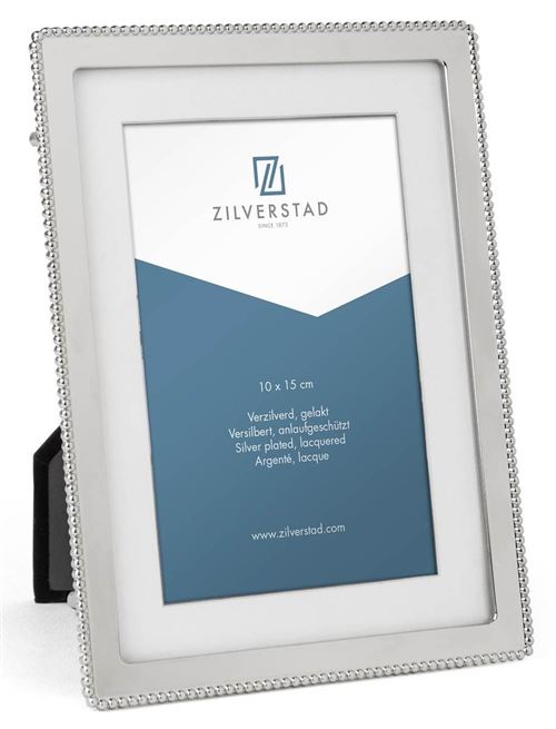 Zilverstad 8033261 Cadre photo Malte, alliage de zinc, argent, 1.8 x 14.4 x 19,5 cm