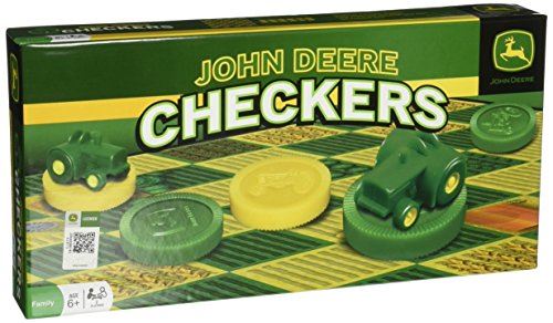 MasterPieces John Deere classic checkers Board game