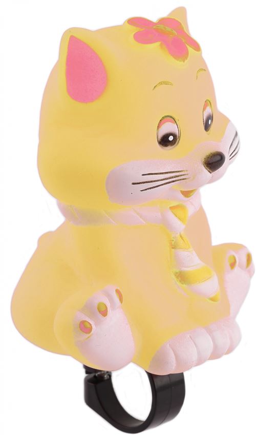 Pexkids Poes vélo Poes jaune 10 cm