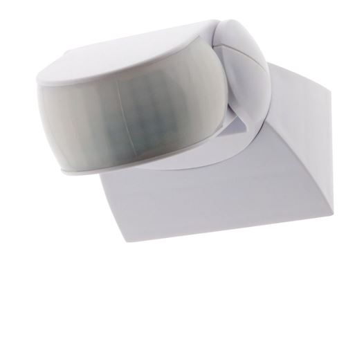 Non Communiqué Blanc Zenitech - Détecteur De Mouvement Mural + Plafond - Ip44