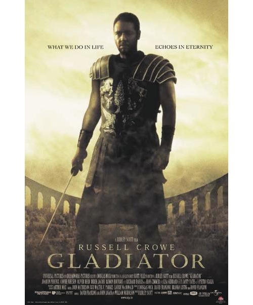 POSTER GLADIATOR 98 cm x 68,5 cm