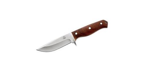 Couteau de ceinture avec porte-couteau PumaTec 7321411 marron, chrome 1 pc(s)