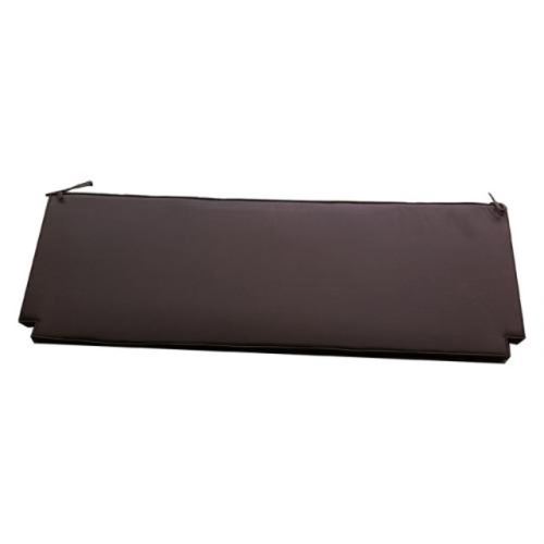 Coussin chocolat pour banc 180 cm