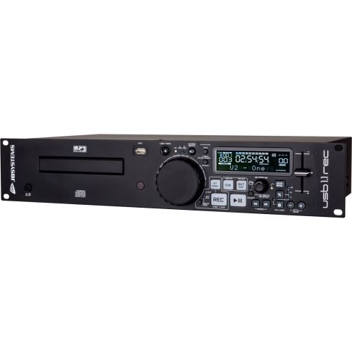 JB systems USB 1.1 REC lecteur multimédia CD/USB & enregistreur 19 pouces 2U