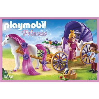 Playmobil Princess 6856 Cal che royale avec cheval coiffer