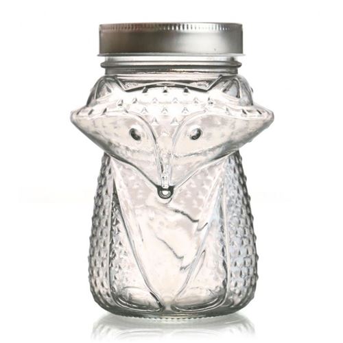 Bocal verre avec couvercle 55 cl - Renard
