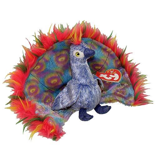Ty Beanie Baby Plush (Peacock Flashy)
