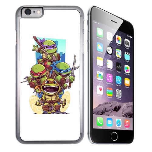 Coque pour iPhone 8 PLUS tortues ninja cartoon