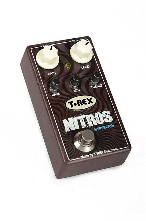 T-Rex Nitros Pédale d'effet distorsion Marron