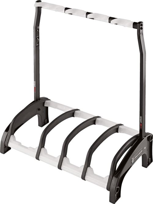 K&M 17534 - Multi-support - Pour 3+1 guitares - Translucide