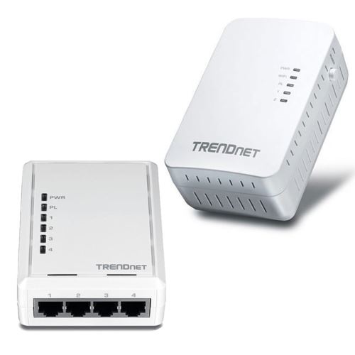 Kit point d'accès 300 Mbp/s et CPL 500 Mbp/s TrendNet