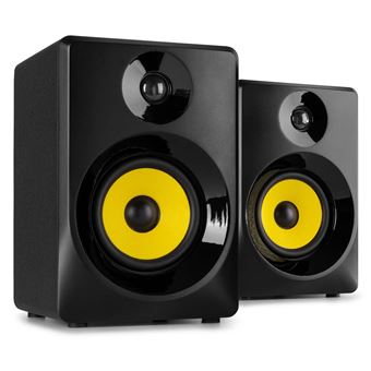 Enceintes Monitoring Vonyx Smn50b Paire D'enceintes De Studio 5 140 W Réglages Graves Et Aigus Idéale Pour Mastering En Studio - 1
