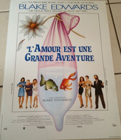 L'Amour Est Une Grande Aventure AFFICHE CINEMA ORIGINALE