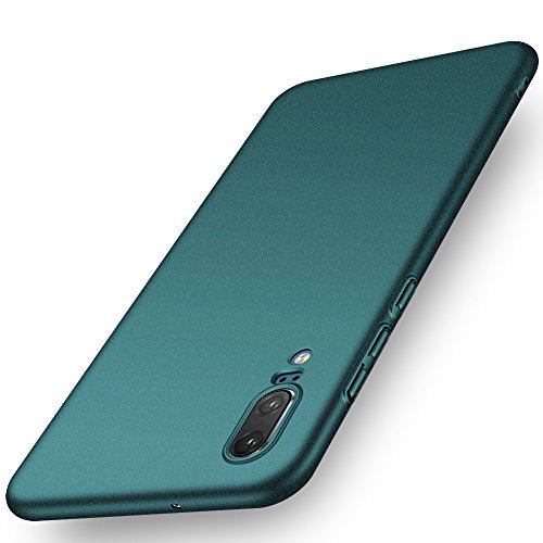 ORNARTO Coque Huawei P20, Finition Matte [Ultra Leger] [Ultra Mince] Anti-Rayures Coque Rigide Etui Housse pour Huawei P20(2018) 5.8'Sable Verde