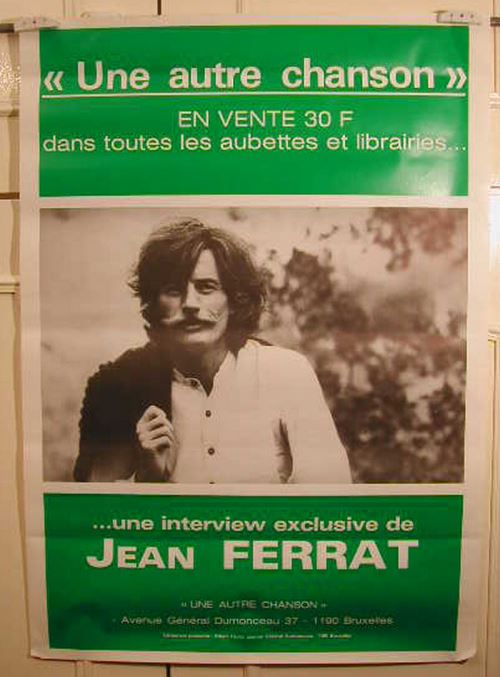 Ferrat Jean - 60x80 cm - AFFICHE / POSTER