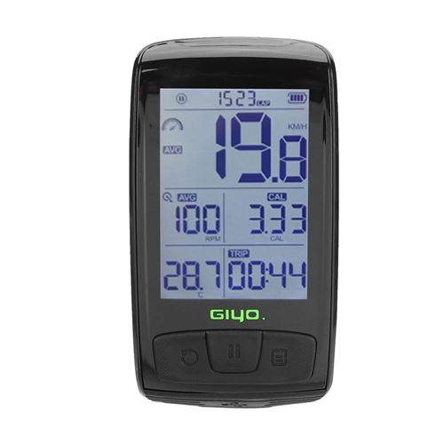 Compteur De Vitesse Pour Vélo GIYO M4 Étanche Multi-fonctionnel Rechargeable Par Usb Compteur de Vitesse Pour Cyclisme Avec Bluetooth