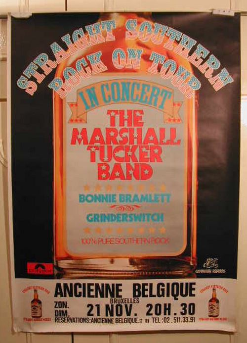 Marschall Tucker Band - 61x86 cm - AFFICHE / POSTER