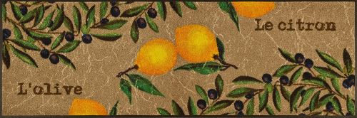 wash + dry - Tapis Le Citron 60x180, Coloré