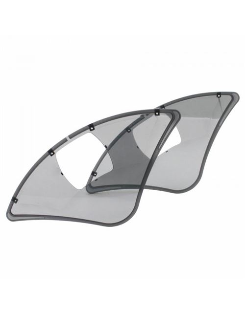 Pare jupe roto translucide 28''-26 avec clips (paire)