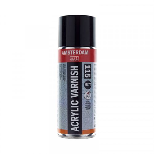 Vernis acrylique mat 115 - Bombe 400 ml - Amsterdam