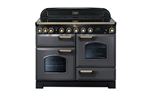 Piano  de cuisson  FALCON  gamme  CLASSIC DELUXE Induction 110cm : Table 5 foyers induction, 2 fours +  1 four gril et tiroir de pousse
