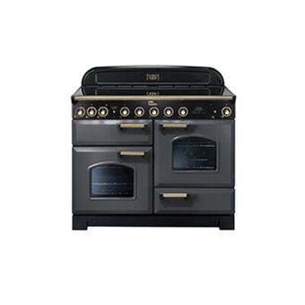 Piano  de cuisson  FALCON  gamme  CLASSIC DELUXE Induction 110cm : Table 5 foyers induction, 2 fours +  1 four gril et tiroir de pousse