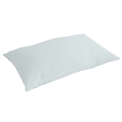 Taie d'oreiller unie, Gris clair/Zinc, 50x70cm, 100% Coton
