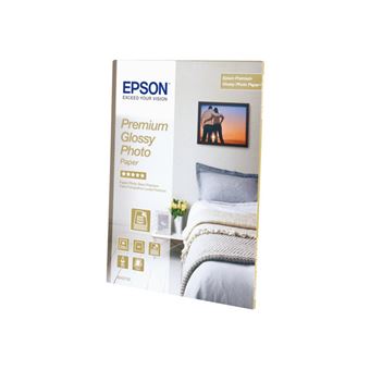 Papier d'impression Epson Papier Photo Premium Glossy - A4 - 2x 15