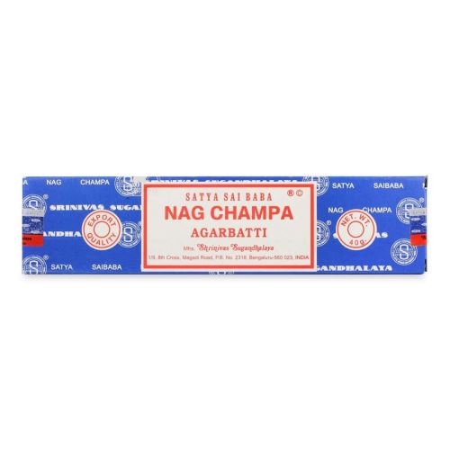 Satya nagchAMPA - Bâtonnets d'encens - 12 boites de 15mg