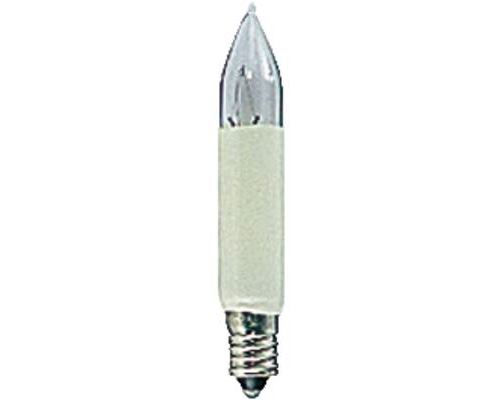 2 petites bougies droites 23 V, 3 W