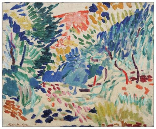 MATISSE - Landscape at Collioure (Panneaux MDF 80x66 cm)