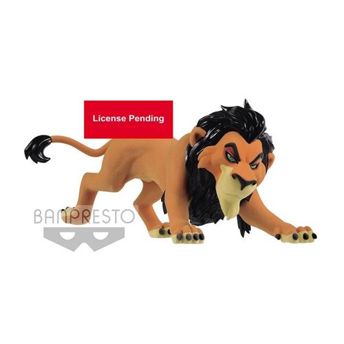 53 sur Banpresto Disney The Lion King Cicatrice 9 cm marron