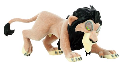 Figurine Disney - Roi Lion Scar Fluffy Puffy 7cm - Banpresto