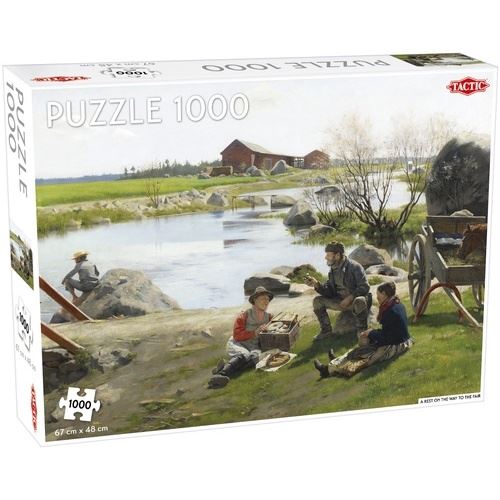 Tactic puzzle A Rest on the Way 1000 pièces