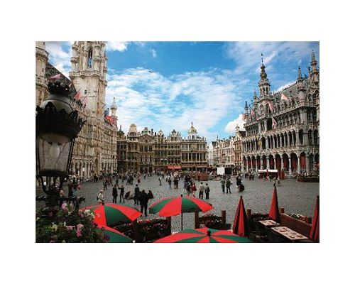 Puzzle 1000 Pièces : Belgique - Bruxelles, DToys