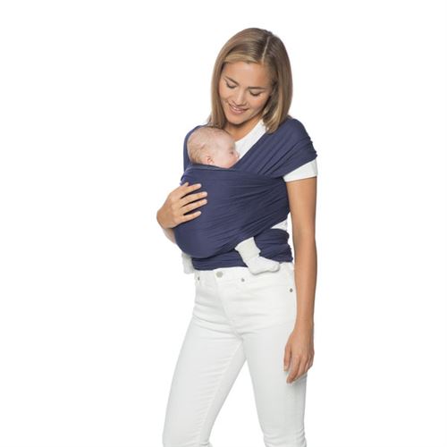 Écharpe de portage AURA Bleu Indigo