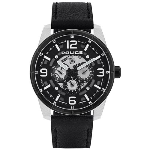 Police PL15663JSTB.02, Quartz, 48mm, 3ATM