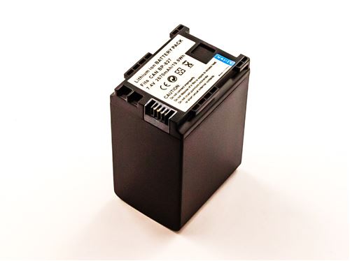 Battery similar CAN BP-827, Li-ion, 7,4V, 2670mAh, 19,8Wh, black